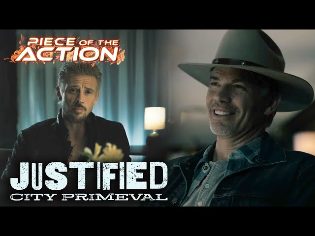 Justified: City Primeval | Raylan And Mansell Go Head-To-Head