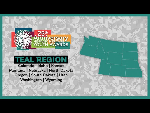 25th Hispanic Heritage Youth Awards - Teal Region