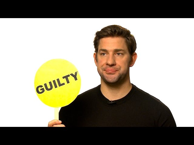 John Krasinski Plays Never Have I Ever