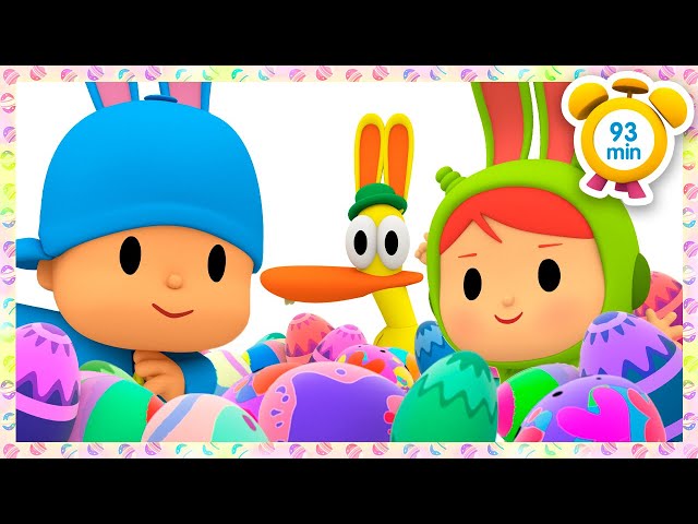 🐰 POCOYO ENGLISH - Easter Bunny [93 min] Full Episodes |VIDEOS and CARTOONS for KIDS