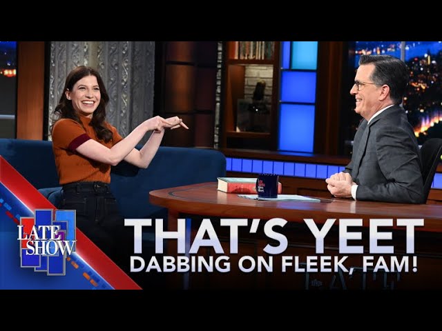 Stephen Colbert Presents: That’s Yeet. Dabbing on Fleek, Fam! - Reading Is Cool Edition