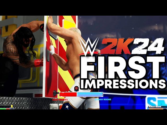 We Played WWE2K24 And Here's What We Thought...