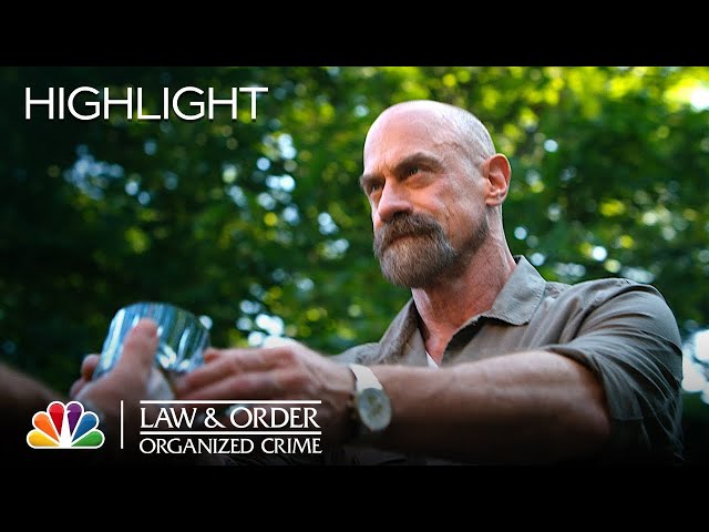 Stabler Serves Some Drinks and Intensity | Law & Order: Organized Crime
