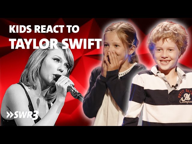Kinder reagieren auf Taylor Swift (English subtitles)