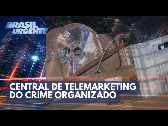 Venda ilegal de internet tinha central de telemarketing | Brasil Urgente