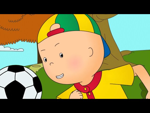 ★ Caillou Plays Football ★ Funny Animated Caillou | Cartoons for kids | Caillou