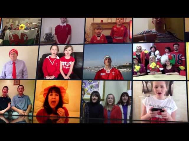 England v Wales: Big Red Welsh Choir Trailer - BBC