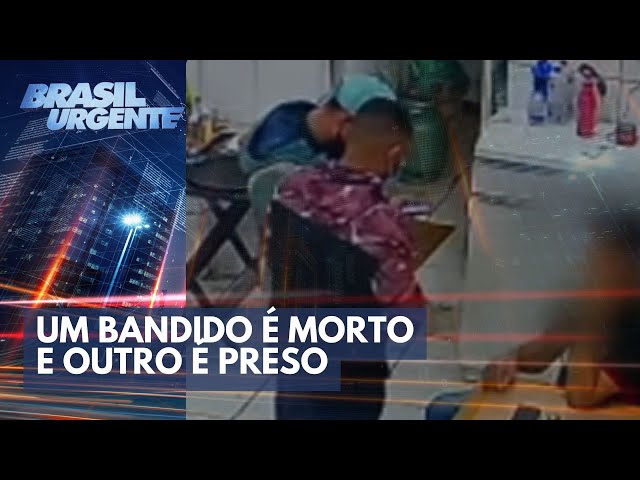 Pix no bar: Um bandido morto