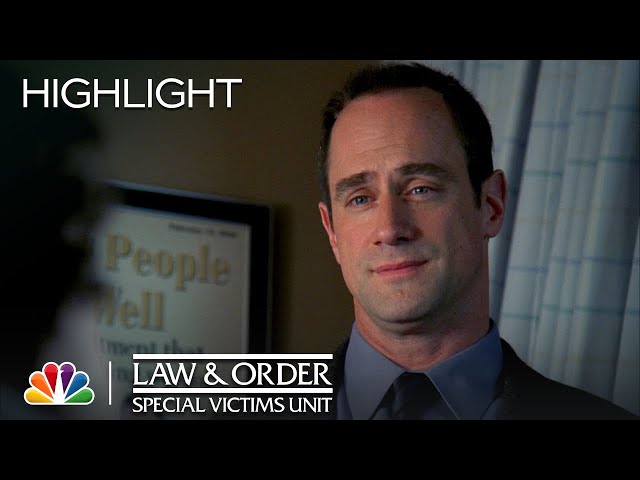 Stabler Is Right by Teddy's Side - Law & Order: SVU