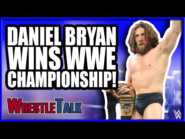 DANIEL BRYAN WINS THE WWE CHAMPIONSHIP! | WWE Smackdown Live Nov. 13, Review!