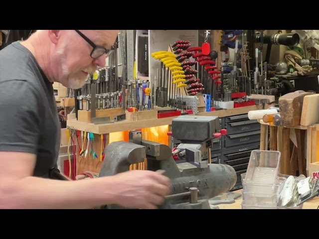Adam Savage in Real Time: Hand Clamp Filing