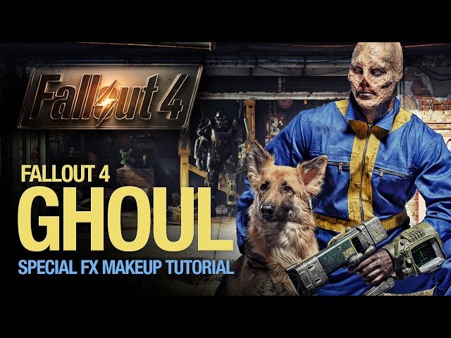 Fallout 4 ghoul special fx makeup tutorial