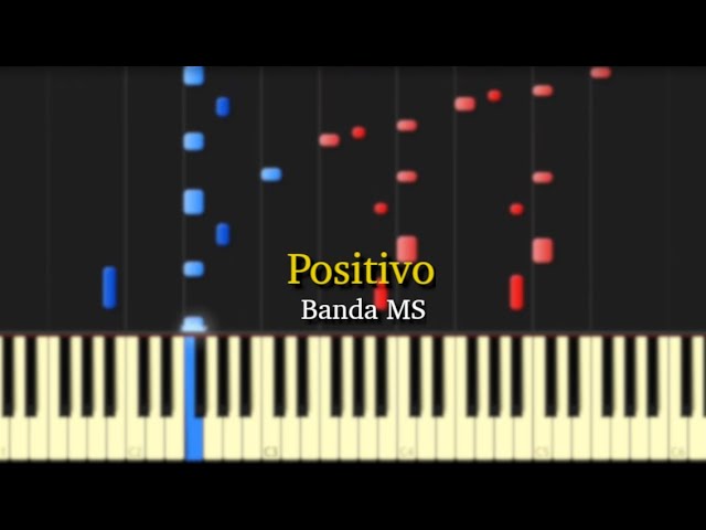 Positivo (Banda MS) / Piano Tutorial