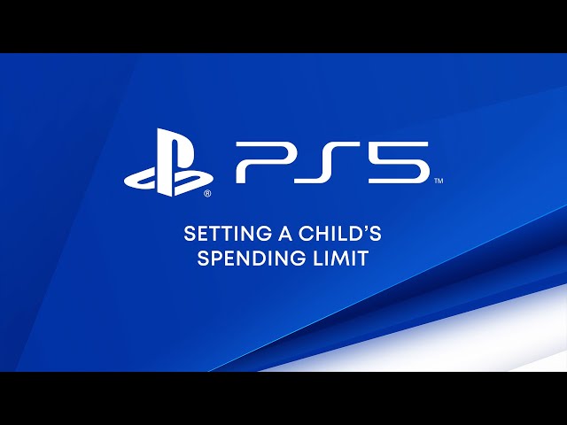 Setting a Child’s Spending Limit on PS5