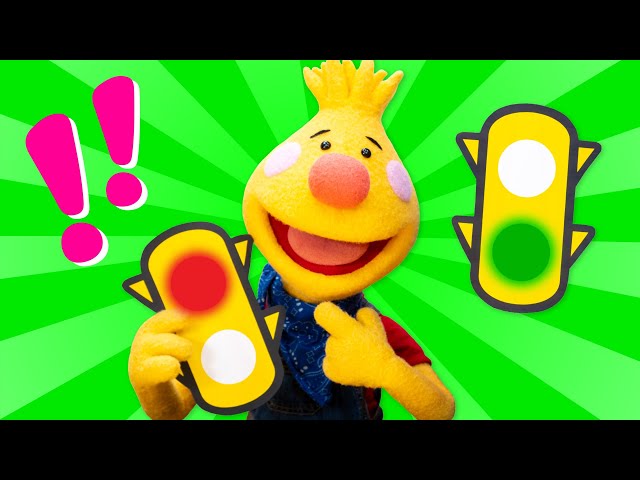 Red Light, Green Light | Sing Along With Tobee | Kids Songs