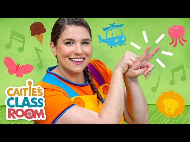 Rock Scissors Paper | Songs from Caitie's Classroom | Creative Play for Kids!