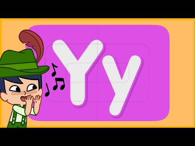 Turn the alphabet tiles to learn about words that start with the letter Y! | Turn & Learn ABCs