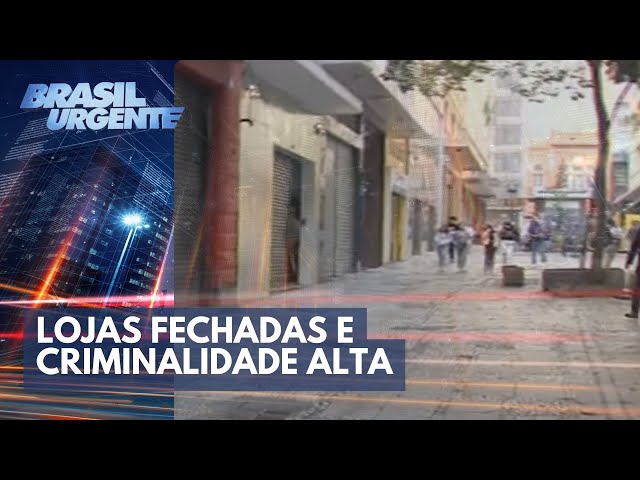 Centro de São Paulo vazio | Brasil Urgente