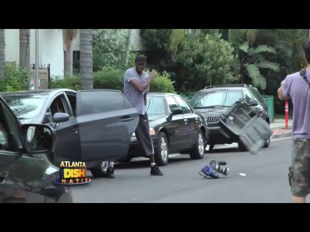 Dish Nation - Lamar Odom's Meltdown in Front of the Paparazzi!