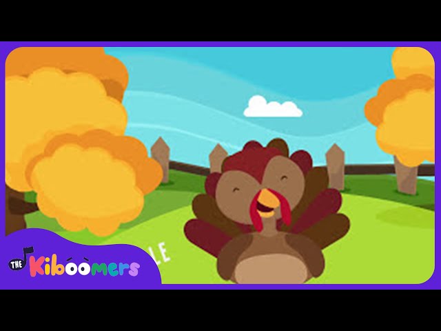 Turkey is a Silly Bird - The Kiboomers Preschool Songs - Circle Time Thanksgiving Song