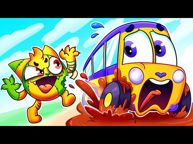 Zombie School Bus & Zombie Friends Song by Baby Cars 🚌🧟