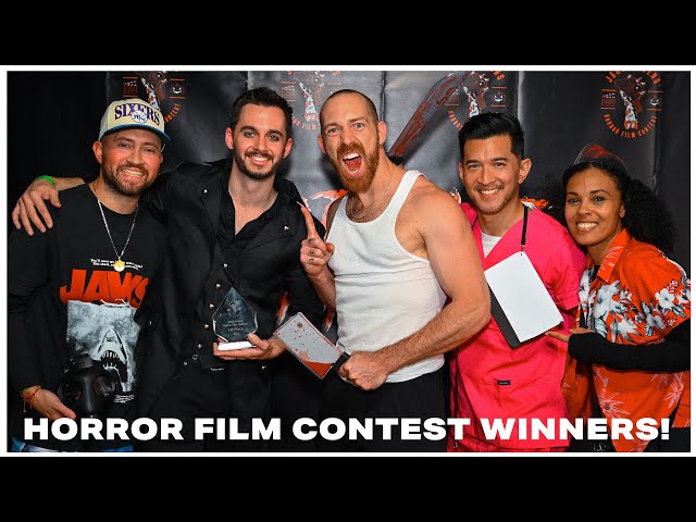 Horror Film Contest Winners!  Top 10 Screening Party & Award Night 2023!