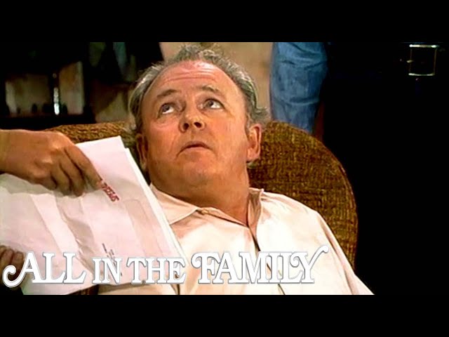 All In The Family | The Bunkers Receive An Important Letter | The Norman Lear Effect