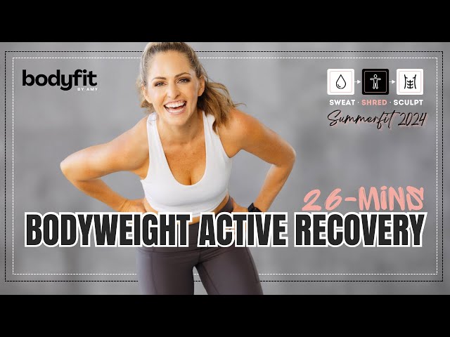 26-Minute Bodyweight Active Recovery: Refresh & Rejuvenate - SHRED DAY 19