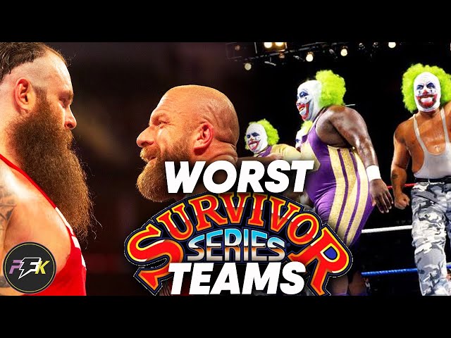 10 Worst Survivor Series Teams Of All Time | partsFUNknown