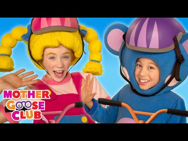 Scooting Around | Scooter Tricks | Mother Goose Club Phonics Songs
