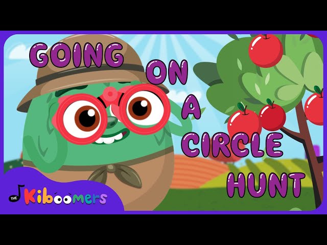Going on a Circle Hunt - The Kiboomers Shapes Songs for Preschoolers