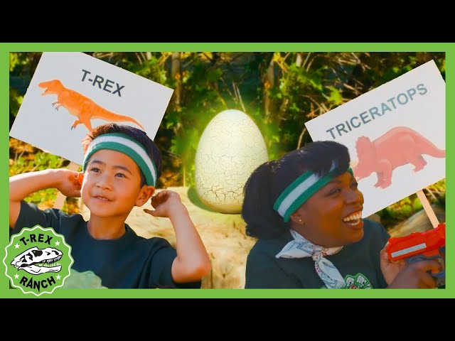 Who's the best Park Ranger? Fun Challenges and Games 🦖 T-Rex Ranch Dinosaur Videos