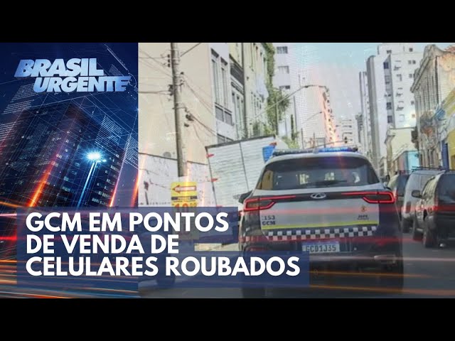 Ataques no centro de São Paulo visam os celulares