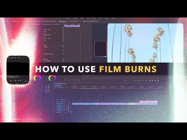How To Use FILM BURNS! (Edit Tutorial)