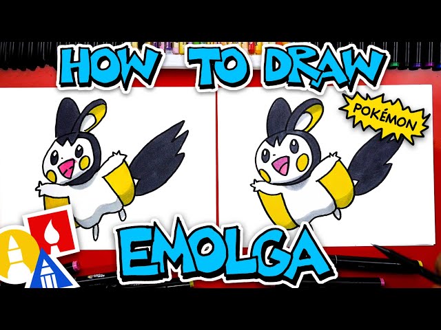 How To Draw Emolga Pokemon