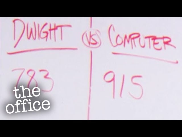 Dwight Vs The Machine | The Office US | Comedy Bites