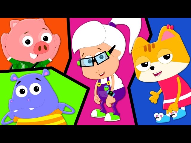 Head Shoulder Knees And Toes | Nursery Rhymes | Songs For Children | Video For Kids
