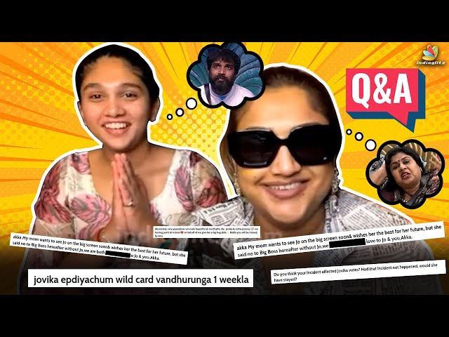 Vanitha & Jovika Reacts to LIVE Q & A 🤣 | Kamal, Bigg Boss 7, Vichithra, Maya, Poornim, Pradeep