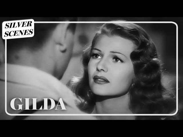 Gilda Finds Out Johnny Tricked Her - Rita Hayworth & Glenn Ford | Gilda | Silver Scenes
