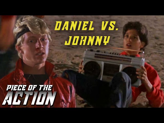 The Karate Kid | Daniel And Johnny's Beach Brawl