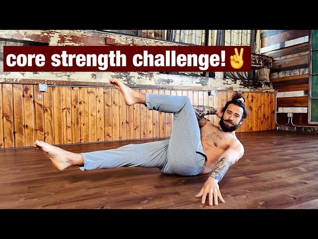 May Core Strength Challenge! Yoga with Patrick Beach