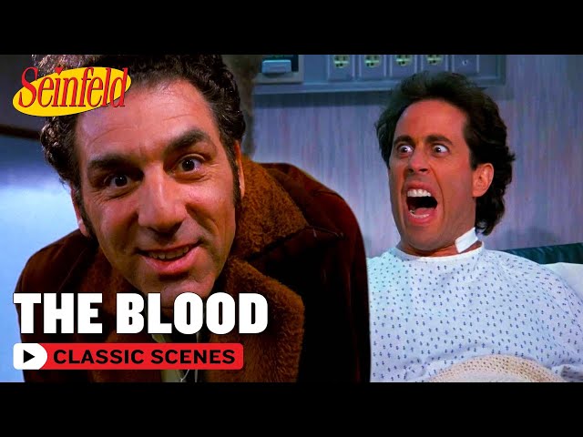 Jerry & Kramer Become Blood Brothers | The Blood | Seinfeld