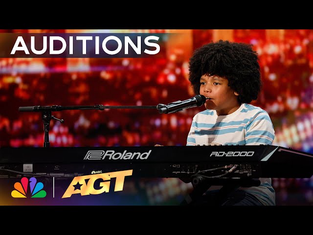 9-Year-Old Journeyy Sings Original Song, "Paradise" | Auditions | AGT 2024