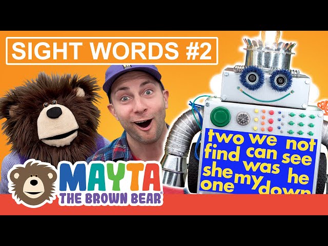 Sight Words 2 | High Frequency Words for Kindergarten