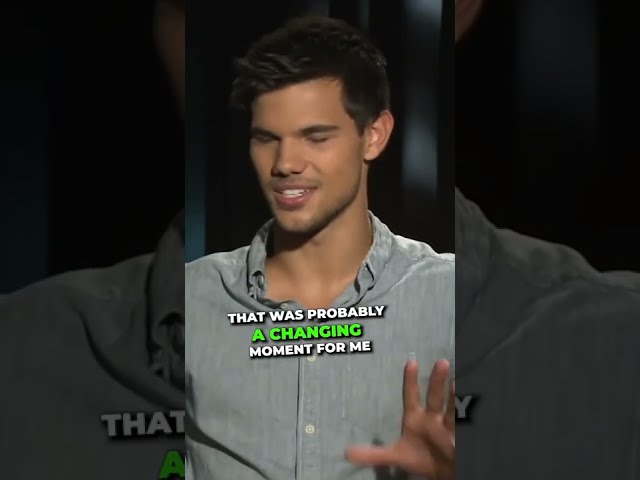 How The Twilight Movies Changed Taylor Lautner’s Life #shorts