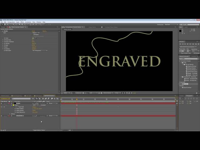 After Effects Tutorial - Text to Sand dissolve (Sands of Time part 3)