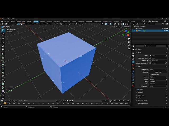 How To Measure Objects In Blender