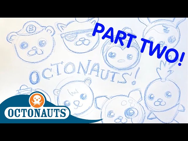 Learn to Draw the Octonauts this #Summer - Part 2 (Tweak, Dashi and Shellington)