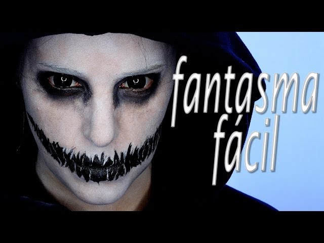 Tutorial Maquillaje Halloween Fantasma Fácil Makeup FX #61 | Silvia Quiros