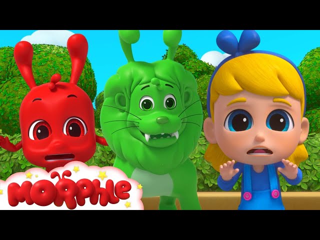 Red Lion, Green Lion Morphle - Mila and Morphle | Cartoons for Kids | My Magic Pet Morphle